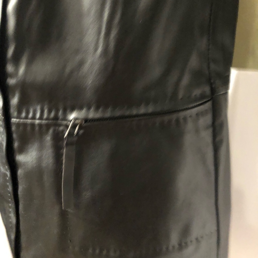 Max Studio Black Zip Up Sleeveless Dress Sz Small - Picture 3 of 8